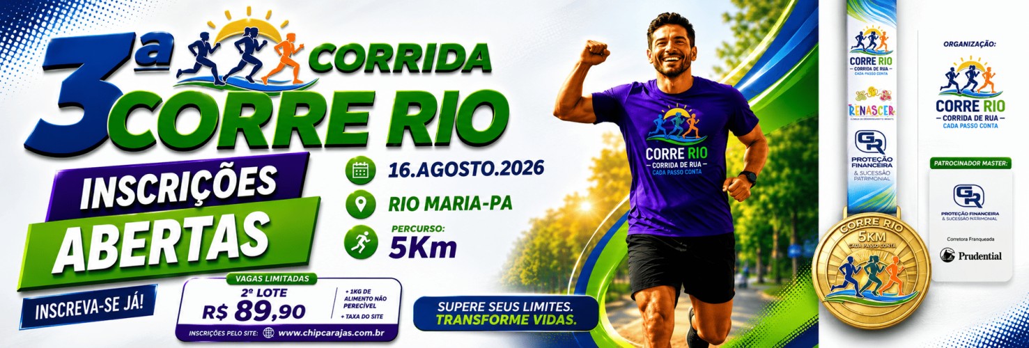 3ª CORRIDA CORRE RIO
