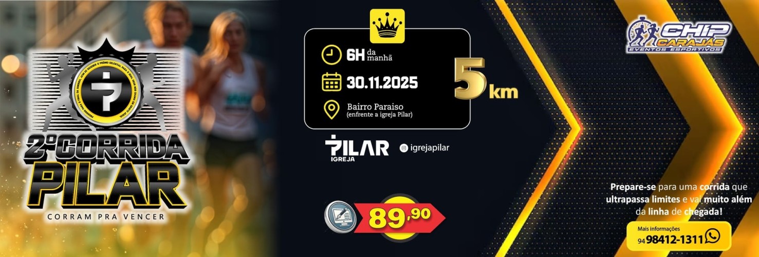 2ª CORRIDA PILAR - CORRAM PRA VENCER