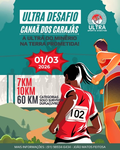 ULTRA DESAFIO CANAÃ DOS CARAJÁS 2026