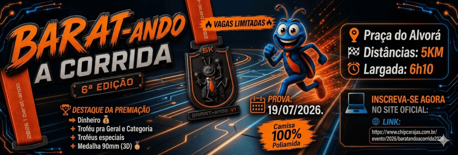 BARAT-ANDO A CORRIDA - 6ª EDIÇÃO