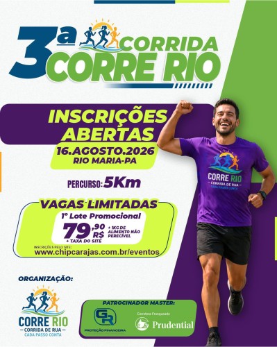 3ª CORRIDA CORRE RIO