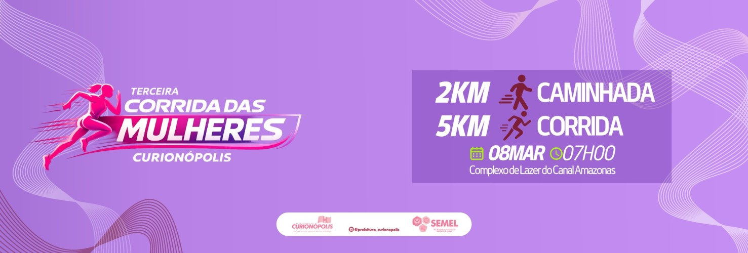 3ª CORRIDA DAS MULHERES DE CURIONÓPOLIS