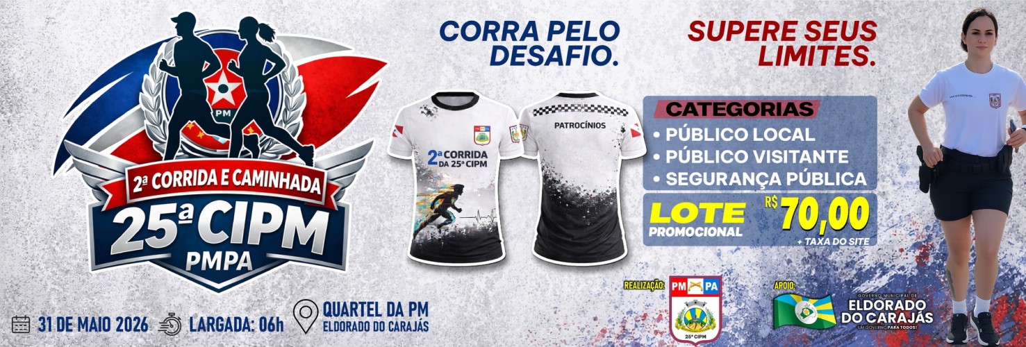 2ª CORRIDA E CAMINHADA DA 25ª CIPM