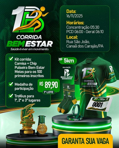 CORRIDA BEM ESTAR