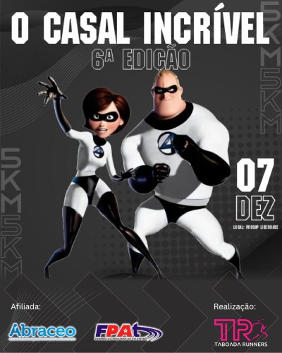 CORRIDA O CASAL INCRÍVEL 6ª ED.