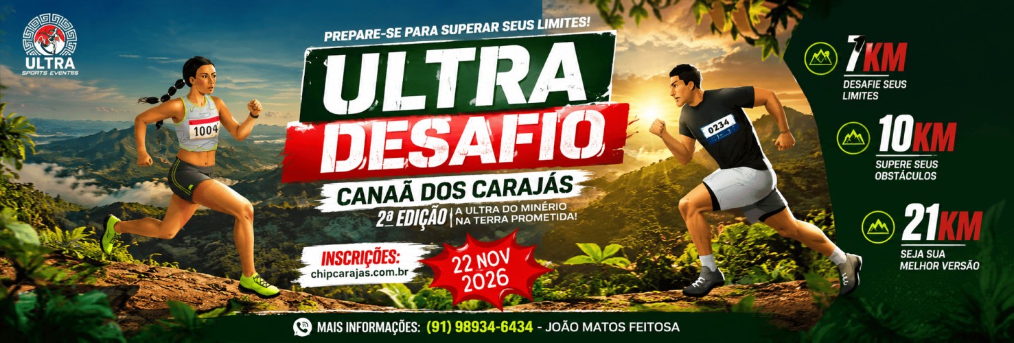 ULTRA DESAFIO CANAÃ DOS CARAJÁS - 2ª EDIÇÃO
